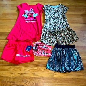 Girls Minnie Mouse and Champion